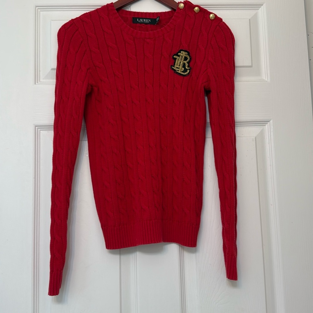 Lauren Ralph Lauren cable knit sweater